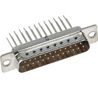 Embase SUB-D mâle 15 pôles HARTING 09670155655 180 ° à souder