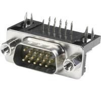 Embase SUB-D mâle Nombre de pôles: 15 econ connect ST15HDW pin à souder