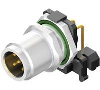 Embase Weidmüller SAIEW-M12S-5-HTL 2423720000 M12 embase mâle horizontale Nombre de pôles: 5 10 pc(s)