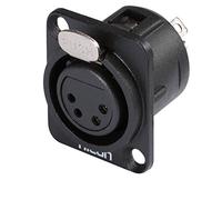 Embase XLR Femelle 4 points Hicon HI-X4DF-G (l'unité)
