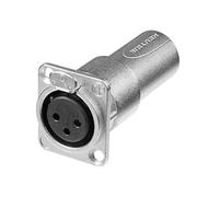 Embase XLR - NEUTRIK - Femelle vers Male - Traversée de panneau - Audio - Connecteur XLR