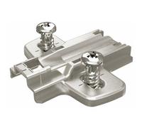 Embases cruciformes avec vis prémontées - Sensys et Intermat - D 5 mm-10 pièces HETTICH