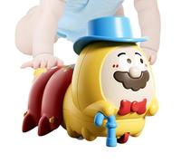 Embaucher le jouet de la chenille - Jouet de motricité fine, jouets de marche avec animaux pour enfants, jouets pour bébés rampants, jouets de motricité fine intera