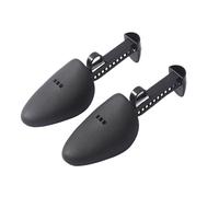 Embauchoir 1 paire d'arbre à chaussures en plastique Shaper formes civière réglable for femmes hommes unisexe noir arbre à chaussures(Man Black)