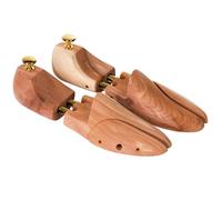 EMBAUCHOIR - TECTAKE - 1 Paire d’Embauchoirs Bois de Cèdre pour Chaussures 42-43 Réglables à Ressorts Absorption d'humidité -