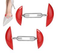 Embauchoirs pour pieds larges - Écarteur de chaussures réglable pour femme | Écarteur de chaussures pour homme et femme | Écarteur de bottes | Brillant, Rouge, Refer to description