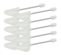 vidaXL Embauchoirs x5 Plastique durable et flexible Pour femmes EU 35-38 Blanc