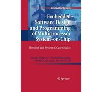 Embedded Software Design And Programming Of Multiprocessor System-On-Chip