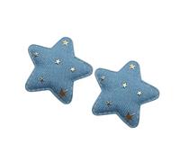Embellissement de Casque Blue Star, Facile à Installer | Conceptions en tissu doux avec sangles réglables pour casques de jeu et de musique, conceptions d ' étoiles bleues en