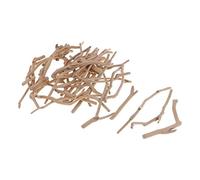 Embellissements, assortiments de bois flotté naturel en bois artisanat petits bâtons pour le littoral de Northumbrien.