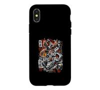 Ember et Tempest Phoenix Dragon Chaos Balance Coque pour iPhone X/XS