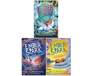 Ember Spark Series 3 Books Collection Set By Abi Elphinstone (Ember Spark and the Unicorn's Secret, Ember Spark and the Thunder of Dragons & Ember Spark and the Frost Phoenix)