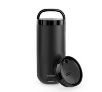 Ember Tasse Tumbler intelligente avec contrôle de température, 473 ml, contrôle de température et rechargeable, Tasse à café en acier inoxydable avec couvercle étanche - autonomie batterie 3 h, noir