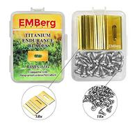 EMBerg Endurance Lot de 18 Lames de Rechange pour Tondeuse à Gazon Husqvarna Automower Gardena McCulloch 315 430 435 450 Autres