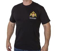 Emblem of The Special Forces of The Russian Guard Spetsnaz Tshirts Army Tee Round Neck Unisex Tops Men's 100% Cotton Short-Sleeve T-Shirts XL