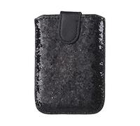 Emblème, accrocher la corde, 1PC Blocage du Titulaire de la Carte de Crédit 5 Pull Paillettes Etui for Carte Adhésif Autocollant Paillettes Universelles Etui Portefeuille for Téléphone Portable (Color