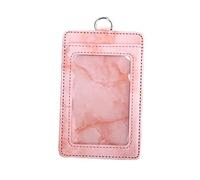 Emblème, accrocher la corde, Porte-cartes rétractable réglable Porte-badge nominatif Banque de travail Carte de crédit professionnelle Étudiants Carte de bus Étui de protection avec lanière (Couleur :