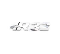 Emblème adhésif R32 chromé de coffre pour VW Golf 5 R32 (08/2005-06/2008)