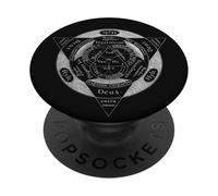 Emblème alchimique Union of Spirit and Matter Robert Fludd PopSockets PopGrip Adhésif