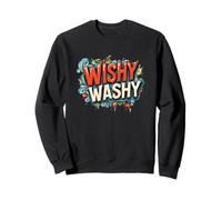 Emblème amusant Wishy Washy Speech Sweatshirt