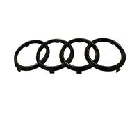 Embleme Audi « Anneaux » d'origine Noir Brillant