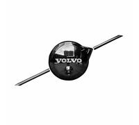 Emblème Autocollant 3D en Métal Chromé Voitur pour Volvo EX30 2023 2024 2025, Autocollant de Voiture Décorations Carrosserie Modification Carrosserie