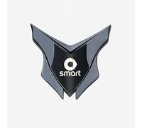 Emblème Automobile 3D Haut de Gamme, méticuleusement fabriqué à partir d'un Alliage, dissimule Les Rayures et embellit l'apparence de Votre véhicule. pour Smart EQ fortwo, #3, #5.,Black