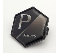 Emblème avant à insérer 6 carrés 42 x 48 mm pour MP3, Beverly, Carnaby, X7, X8, X10, Liberty avec support