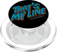 Emblème avec Logo « Amazing That's My Line » PopSockets PopGrip pour MagSafe