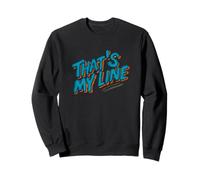 Emblème avec Logo « Amazing That's My Line » Sweatshirt