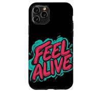 Emblème Awesome Feel Alive pour garçons et filles Coque pour iPhone 11 Pro