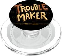 Emblème Awesome Trouble Maker pour garçons et Filles PopSockets PopGrip pour MagSafe