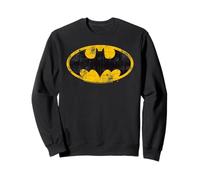 Emblème Batman Vintage Shield Logo pour Les Fans de DC Sweatshirt