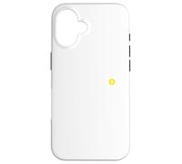 Emblème Bitcoin jaune petit discret simple fin Coque pour iPhone 16