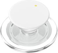Emblème Bitcoin jaune petit discret simple fin PopSockets PopGrip pour MagSafe