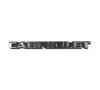 Emblème CABRIOLET pour coffre de Golf 1 Cabriolet (1987-1993) - version USA