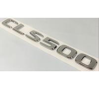 Emblème chromé CLS500 pour coffre arrière de voiture compatible avec CLS500 - Lettres et chiffres