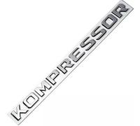 Emblème chromé compresseur pour Mercedes CLK SLK SL CLS ML GL A B S Class