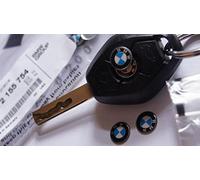 BMW Emblème Clé Télécommande M Logo Série 1, 3, 5, 6, 7, 11 Mm (Métal) 66122155754