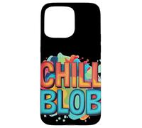 Emblème coloré Chill Blob Coque pour iPhone 15 Pro Max