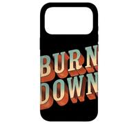 Emblème Cool Burn It Down Coque pour iPhone 17 Pro Max