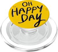 Emblème Cool et Joyeux pour Une Belle journée PopSockets PopGrip pour MagSafe