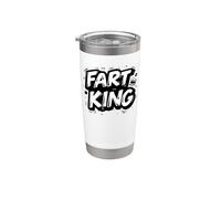 Emblème Cool Fart King Gobelet isotherme en acier inoxydable double paroi