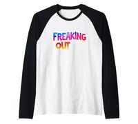 Emblème Cool Freaking Out Speech Manche Raglan