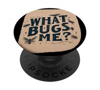Emblème Cool What Bugs Me PopSockets PopGrip Adhésif