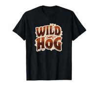 Emblème Cool Wild Hog T-Shirt