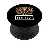 Emblème d'aigle à Double tête de l'empire catholique Romain sacré PopSockets PopGrip Adhésif