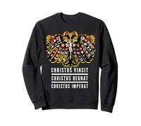 Emblème d'aigle à Double tête de l'empire catholique Romain sacré Sweatshirt
