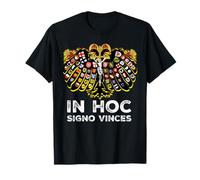 Emblème d'aigle à Double tête de l'empire catholique Romain sacré T-Shirt