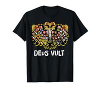 Emblème d'aigle à Double tête de l'empire catholique Romain sacré T-Shirt